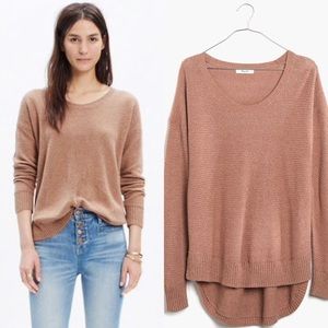 Madewell Sweater Tan Medium